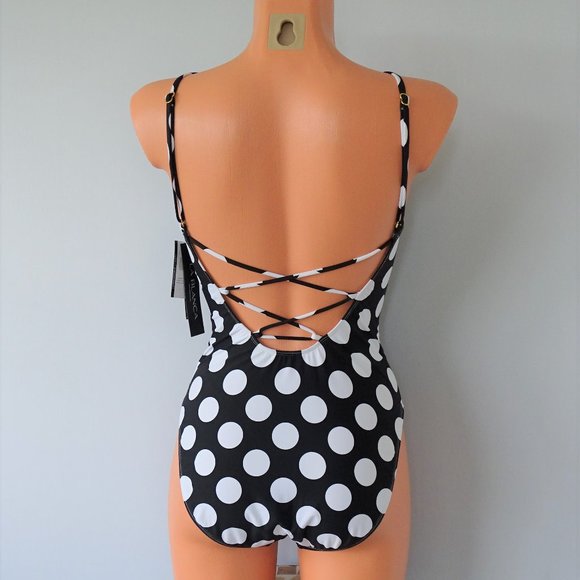 La Blanca Island Goddess High Neck 1Pc Swimsuit - Picture 3 of 4